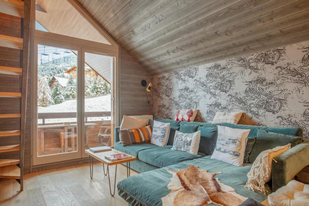 Appartement Spacieux L'Alpe D'Huez, Balcon エクステリア 写真