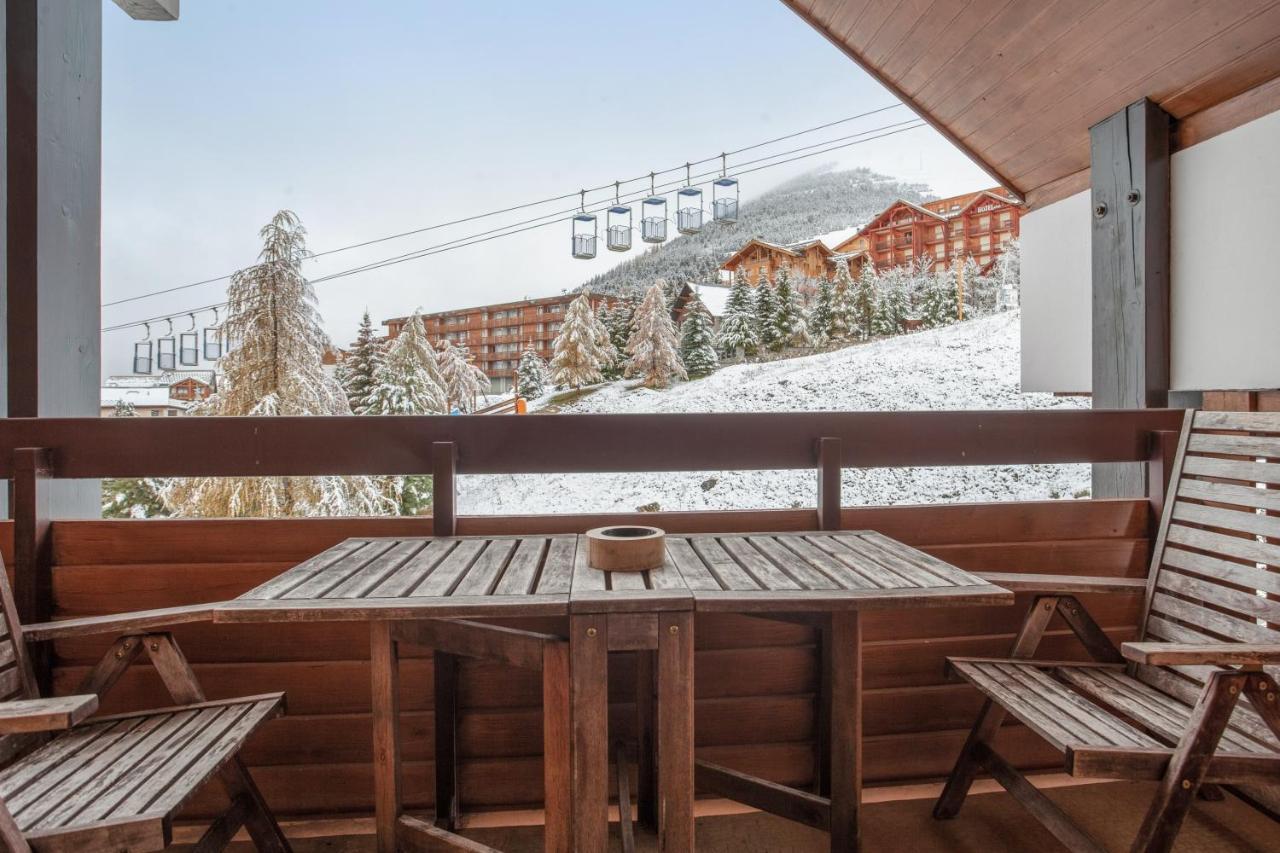 Appartement Spacieux L'Alpe D'Huez, Balcon エクステリア 写真
